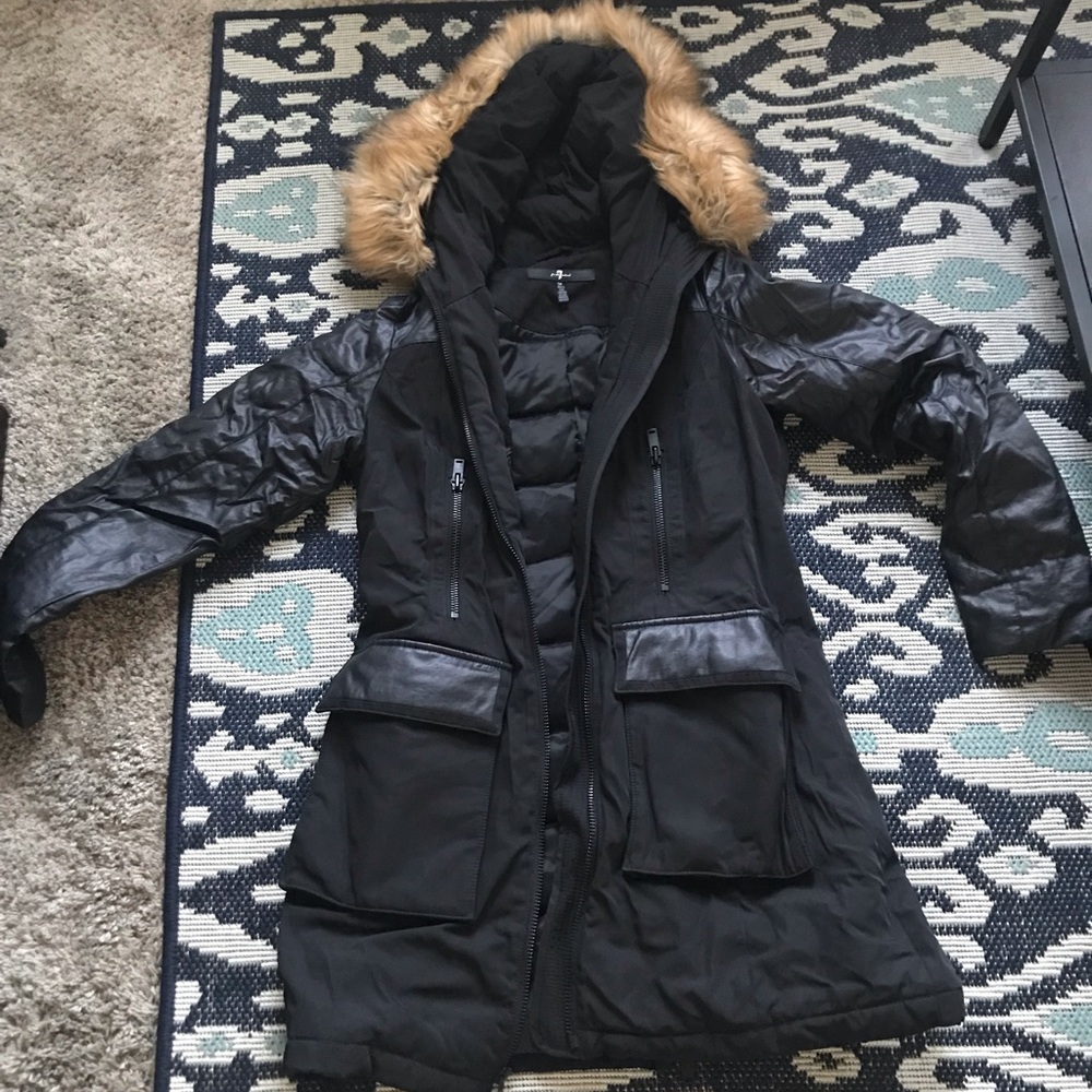 Seven for all mankind winter jacket